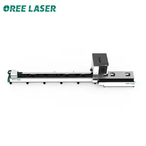 Oree Laser Penjualan Terbaik TG6020 Model 2000W Two Chucks Mesin Pemotong Pipa Laser Serat