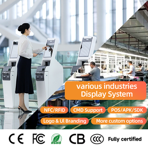 Tự phục vụ đặt hàng kiosk màn hình cảm ứng thanh toán thiết bị Tài Chính QR Máy Quét Mã Vạch thiết bị đầu cuối thang máy SDK chức năng <span class=keywords><strong>s</strong></span>ân bay - Product Image 5