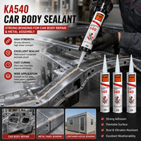 Adhésif polyuréthane thixotrope excellent pour tôles métalliques, mastic PU pour carrosserie automobile