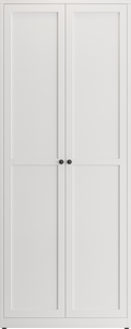 Armoire blanche à 2 portes, meubles de salon, armoire en métal - Product Image 6