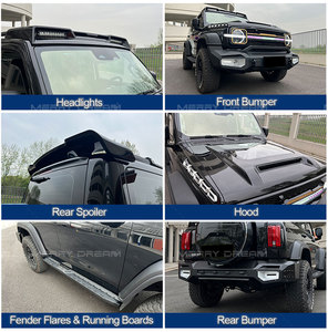 Armor Hot Sale Sport Front Bumper Roof <b>Rack</b> Exterior Wide Auto Parts SUV Upgrade Car Body Kits for Gwm 300 for 300 Black Ar - Product Image 3