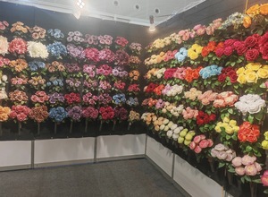 Flores Artificiales de Hortensia Pagoda de Tallo Largo de 24'' para Centros de Mesa de Boda Boho, Arreglos Florales para Eventos, Venta al por Mayor - Product Image 5