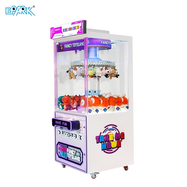 Factory Wholesale EPARK EP-G161 Metal Spanish Language Support Coin Operated Arcade Prize Crane Machine Vending Machine