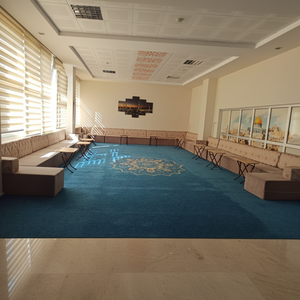 Customizable Arabic Majlis <b>Moroccan</b> Floor <b>Sofa</b> Set L-Shaped and U-Shaped Options for Living Room for Villas - Product Image 3
