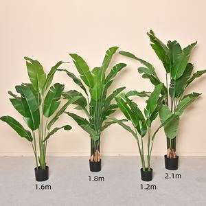 Plantes artificielles à haute simulation avec pots plante <span class=keywords><strong>de</strong></span> bambou artificielle arbre artificiel décoration extérieure intérieure - Product Image 5