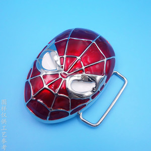 Boucle de ceinture Captain America en alliage de zinc pour hommes, accessoires de film - Product Image 4