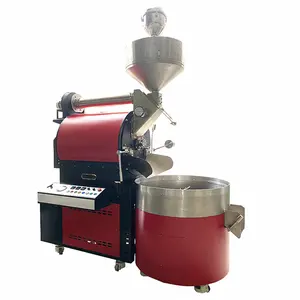 Girarrosto automatico del chicco di caffè del Gas di grande capacità 60kg di uso industriale commerciale della macchina calda diretta della torrefazione del caffè