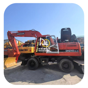 รถขุดล้อยางมือสอง Doosan DH210W-9ภาพวาดต้นฉบับ DH140W DH150W DH210W รถขุด Doosan โรงงาน Shiwen - Product Image 1