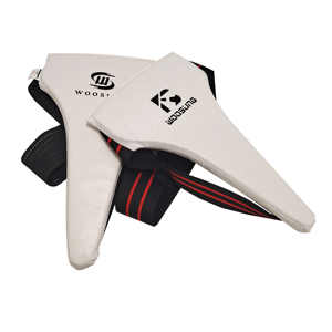 Para Woosung, protector de ingle femenino de alta calidad, Protector de cuerpo de arte marcial duradero para <span class=keywords><strong>Taekwondo</strong></span> y Samurai, 1 unidad MOQ - Product Image 1