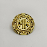 Badge métallique personnalisé de qualité supérieure, souple ou rigide, avec logo d'entreprise, d'école ou de sécurité, vente en gros en ligne depuis l'usine chinoise