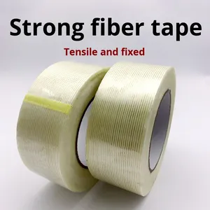 Độ bám dính cao sọc lưới sợi trong suốt Băng Acrylic nước kích hoạt dính xé kháng sợi thủy tinh băng cho bán buôn - Product Image 2