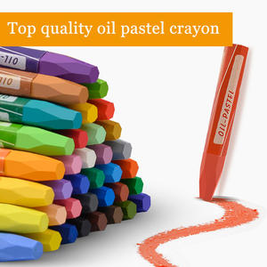 Vente directe d'usine, ensemble de crayons à la cire à l'huile de 12 et 36 couleurs pour enfants, peinture créative de dessins animés sur toile et papier - Product Image 5