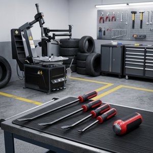Juego de 4 palas de rescate de acero al cromo vanadio de 8-24 pulgadas, de alta resistencia, para construcción y reparación automotriz - Product Image 3