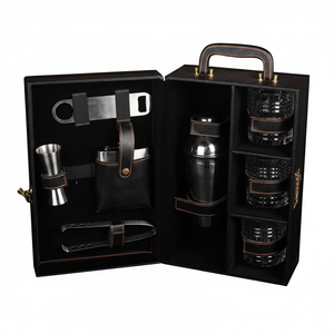 Stainless Steel Bar Set with Tong with Tong Manufacturer king International Top Seller Bartender <b>Kit</b> Stainless Steel Bar Tool - Product Image 1