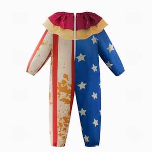 Haute qualité Cosplay <span class=keywords><strong>Couple</strong></span> Halloween fête Clown Costume personnage enfants coloré combinaison Clown Costume - Product Image 2