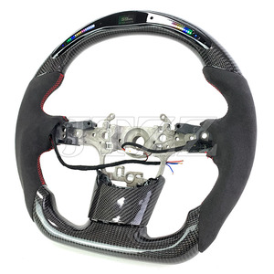 Para <span class=keywords><strong>Toyota</strong></span> <span class=keywords><strong>GR</strong></span> <span class=keywords><strong>Yaris</strong></span> <span class=keywords><strong>2023</strong></span> 2024 Sport LED cuero fibra de carbono volante accesorios automotrices Interior - Product Image 2