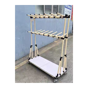 Aochen dòng chảy giá cho dây nịt nạc sản xuất Hệ thống lưu trữ Modular Pegboard móc cho cáp & kết nối - Product Image 4