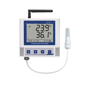 RS-WS-LORA รองรับการกําหนดค่า NFC จอแสดงผล LCD เครื่องบันทึกข้อมูลอุณหภูมิ LORA พร้อมเกตเวย์