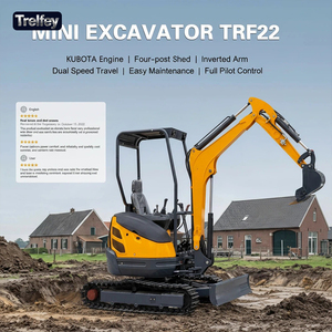Miniexcavadora <span class=keywords><strong>de</strong></span> 1 y 2 Toneladas, Miniexcavadora <span class=keywords><strong>de</strong></span> Orugas, Motor Diésel CE EPA Euro5, Orugas <span class=keywords><strong>de</strong></span> Acero Hidráulicas para Venta Agrícola - Product Image 6