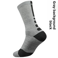 Chaussettes de basketball professionnelles rayées en tricot, semelles épaisses en tissu éponge, pour hommes/femmes, modèle Elite, tube long, course en extérieur, montantes, ODM rapide