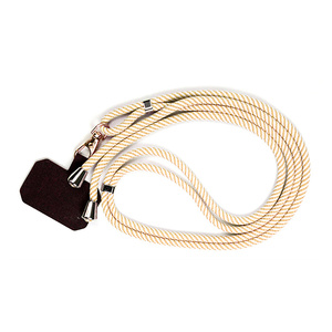 Lanière de téléphone <span class=keywords><strong>portable</strong></span> légère en polyester avec boucle métallique, sangle de poignet <span class=keywords><strong>portable</strong></span>, <span class=keywords><strong>collier</strong></span> suspendu 12 cm pour <span class=keywords><strong>iPhone</strong></span> - Product Image 5
