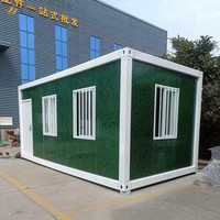 Conteneur de 20 pieds et 40 pieds, maison conteneur préfabriquée modulaire en acier, portable, pour bureau, habitation ou entrepôt, à vendre