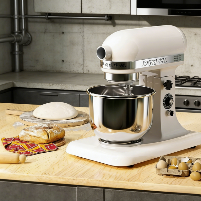 Mini Dough Mixer Compact Electric Dough Mixer for Home Kitchen and Small Business Bakery Startup Use