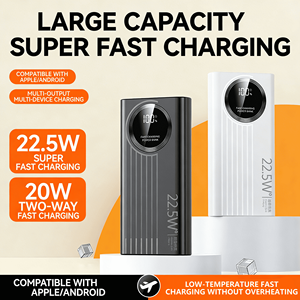 <span class=keywords><strong>Banco</strong></span> <span class=keywords><strong>de</strong></span> Energía Portátil <span class=keywords><strong>de</strong></span> 20000mAh 10000mAh, Carga Rápida <span class=keywords><strong>de</strong></span> 22.5W, 3 Salidas USB C PD, Pantalla Digital, Cargador <span class=keywords><strong>de</strong></span> Batería para Teléfono y Tableta - Product Image 5