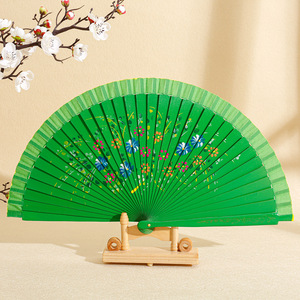 En Stock Portable Espagnol Cadeau De Mariage pour les Femmes pour Rave Hand Fan Promotionnel Artisanat Pliant Hand Fans Mariage Retour Cadeaux - Product Image 4