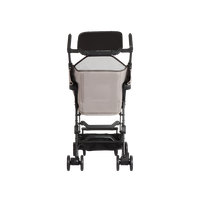 Poussette de voyage compacte légère à pliage rapide avec cadre en aluminium, sac de transport et roues EVA, capacité 25 kg, la plus petite au monde