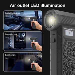 Aspirador portátil para coche, carga inalámbrica, superpotente, soplador de aire para PC de grado Industrial, pequeño Secado, características de mano violenta - Product Image 6