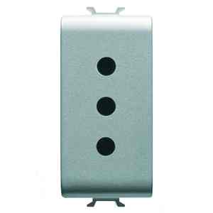 Chorusmart เต้ารับติดผนังมาตรฐานอิตาลีขนาด250V 10A 2P + T GW14201พลาสติก - Product Image 1