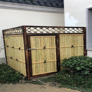 Clôture en bambou et portail en bois de style japonais, anti-corrosion, pour cour extérieure et <span class=keywords><strong>jardin</strong></span> - Product Image 5