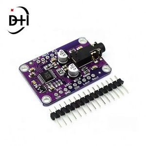 โมดูลถอดรหัสเสียงสเตอริโอ UDA1334A I2S DAC บอร์ดโมดูล 1334 DAC สำหรับ Arduino 3.3V-5V ผลิตภัณฑ์ไอซีประสิทธิภาพสูง - Product Image 6