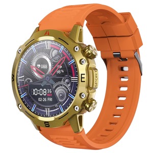 Drioshipping <b>Smart</b> <b>Watch</b> BT Call Health Monitoring IP68 Waterproof GPS Tracking Fitness Sports NFC Smartwatch for Men - Product Image 4