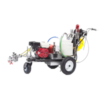 Machine de marquage routier par pulvérisation à froid Kelifa KLF-200 pour parkings, moteur Honda GX200 6,5 CV 3300 PSI, faible coût d'entretien