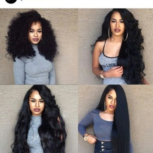 Peluca de Cabello Humano con Frente de Encaje Transparente Suizo HD de Fábrica, Grado 9A 10A 13X4, Rizada, 100% Virgen, la Mejor Peluca con Frente de Encaje, Pre-Depilada, 150% 180% de Densidad - Product Image 3