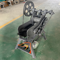 Coupe-feuille de tabac commercial Machine de découpe de thé aux herbes électrique broyeur de déchiqueteuse de citronnelle d'algues