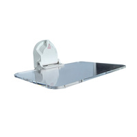 Table pliable d'extérieur en ABS pour voiture/camping-car/bateau avec rangement, bureau d'ordinateur, pompe à air et ventouse