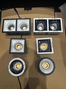 Libra loạt hiện đại vuông dẫn ánh sáng Trần 5W Đèn sân khấu 8W-30W downlights với 90D chùm nhôm ánh sáng lõm - Product Image 3