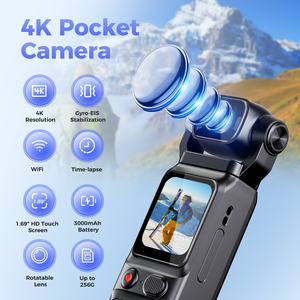 Cámara con Gimbal de Bolsillo L18, Estabilización <span class=keywords><strong>Cine</strong></span>-Flow, Grabadora de Video UHD 4K, Mini Cámara Vlog, Dispositivo DV Portátil para Redes Sociales - Product Image 2