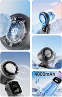 Refroidisseur avec glace froide Turbo Jet ventilateur électrique Mini refroidisseur d'air ventilateur Portable portable léger ventilateur grande capacité