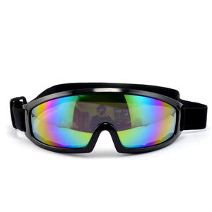 แว่นกันแดดสำหรับสุนัข UV400 กันน้ำ กันลม แว่นตาพลาสติกสำหรับสัตว์เลี้ยงทุกฤดูกาล สไตล์เรียบง่าย ลายเรียบ - Product Image 2