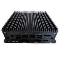 Boîtier Mini PC OEM ODM en aluminium extrudé, boîte de jonction, contrôle industriel, micro-ordinateur pour carte mère 3,5 pouces SBC08