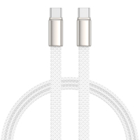 Kabel USB C ke USB C PD3.1Cable 240W 5A 480Mbps kabel tipe-c untuk Galaxy Z Fold7