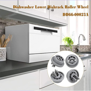 Dishwasher Lower Dishrack Roller <b>Wheel</b> Plastic <b>Replacement</b> Part DD66-00023A Home Use - Product Image 4