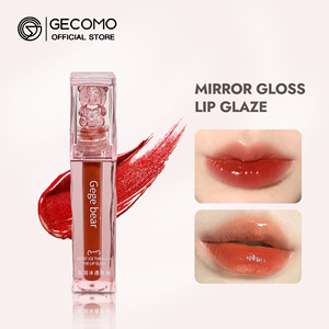 Ventas al por mayor Gege Bear Liquid Lipcolor Espejo acuoso Hidratante Brillo de labios Antiadherente Sweet <span class=keywords><strong>Lip</strong></span> Glaze lindo diseño Jelly <span class=keywords><strong>lip</strong></span> <span class=keywords><strong>gloss</strong></span> - Product Image 4