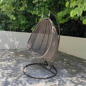 Nouvelle Offre Spéciale : Chaise Suspendue de Jardin en Rotin pour Extérieur, Fauteuil Balançoire de Patio à Prix Abordable, Vente Directe Usine - Product Image 4