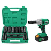 Juego de llaves de vaso hexagonales eléctricas de 1/2 pulgada, juego de llaves de impacto para taladro eléctrico, extensión de llave de impacto neumática de 8-32 mm, alto torque