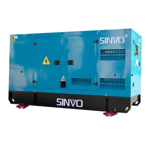 Sinvo पेशेवर निर्माता के साथ 150kw सुपर चुप प्रकार डीजल genset Cummins डीजल इंजन
